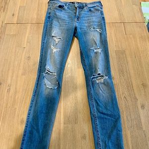 High-rise Super Skinny Hollister jeans